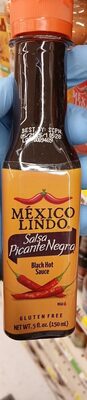 Black Hot Sauce ""Capitan Gourmet"", Med