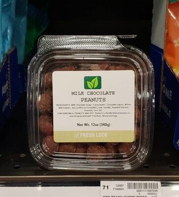 Milk Chocolate Peanuts, Milk Chocolate