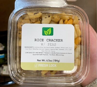 Rice Cracker W / Peas