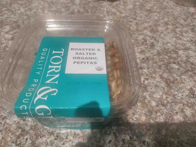Roasted & Salted Organic Pepitas, Roasted & Salted