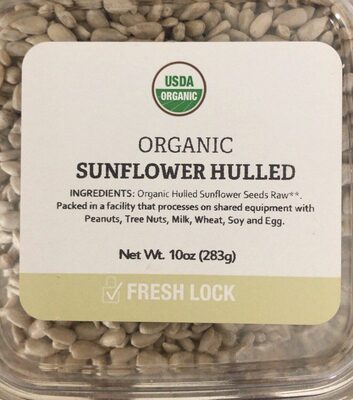 Organic Sunflower Hulled