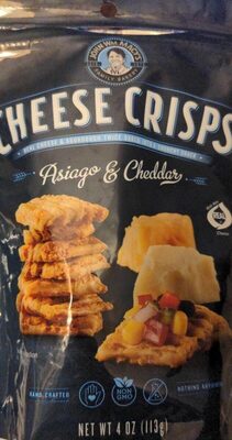 Asiago & Cheddar Cheesecrisps, Asiago & Cheddar