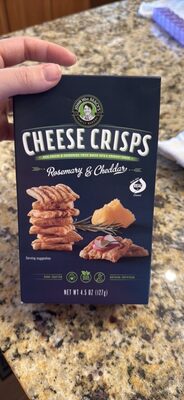Rosemary & Cheddar Cheesecrisps, Rosemary & Cheddar