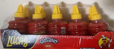 Chamoy Flavored Hot Liquid Candy Gusano, Chamoy