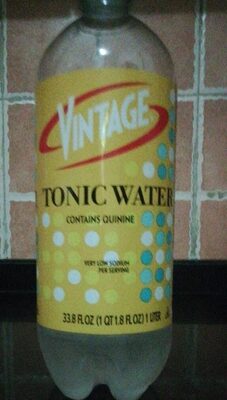 Vintage Tonic Water, 33.8 Fl Oz