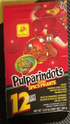 Extra Spicy/Picante Candy Pulparindots, Extra Spicy/Picante
