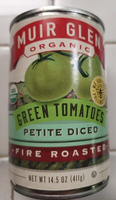 Muir Glen Organic Petite Diced Fire Roasted Green Tomatoes