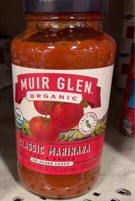 Muir Glen Organic Classic Marinara Pasta Sauce