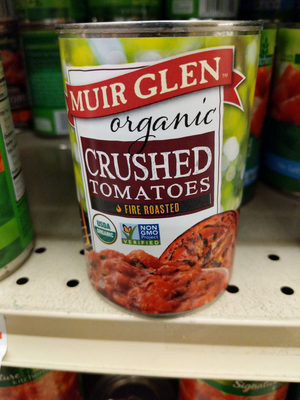 Muir Glen Organic Fire Roasted Crushed Canned Tomatoes