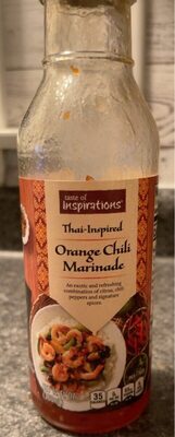 Thai Inspired Orange Chili Marinade, Orange Chili