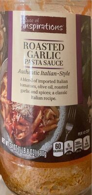 Roasted Garlic Pasta Sauce, Roasted Garlic
