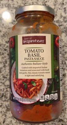 Tomato Basil Pasta Sauce, Tomato Basil