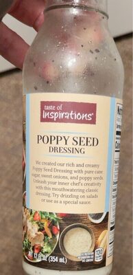 Poppy Seed Dressing, Poppy Seed