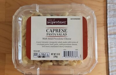 Caprese Pasta Salad With Mild Provolone Cheese