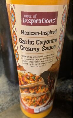 Garlic Cayenne Creamy Sauce, Garlic Cayenne