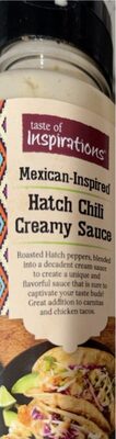 Hatch Chili Mexican-Inspired Creamy Sauce, Hatch Chili