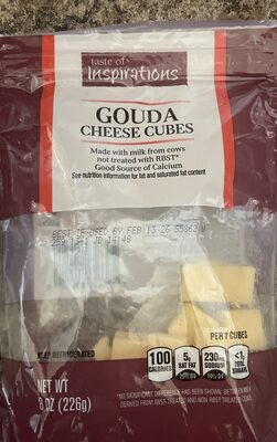 Gouda Cheese Cubes, Gouda