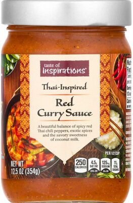 Thai Red Curry Cooking Sauce