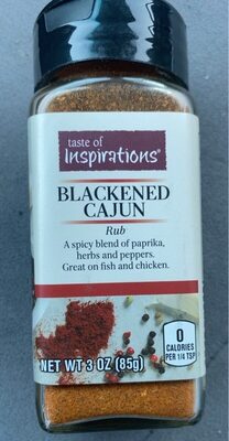 Taste Of Inspirations, Blackened Cajun Rub