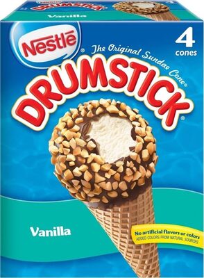 Vanilla Flavored Frozen Dairy Dessert Cones, Vanilla