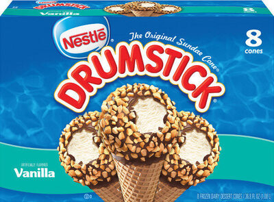 The Original Vanilla Flavored Frozen Dairy Dessert Cones, The Original Vanilla