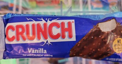 Vanilla Frozen Dairy Dessert Bar With Nestle Crunch Coating, Vanilla