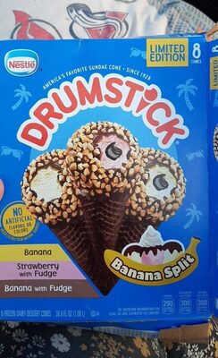 Frozen Dairy Dessert Cones, Peppermint, Peppermint Fudge, Chocolate Peppermint