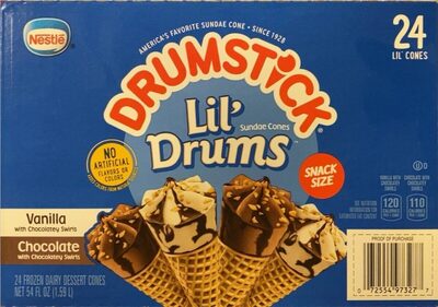 Frozen Dairy Dessert Cones, Vanilla Chocolate