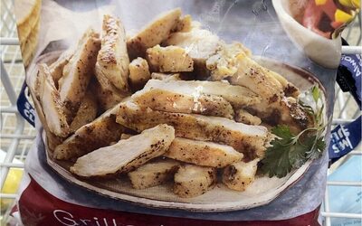 Grilled Fajita Chicken Strips, Grilled Fajita Chicken