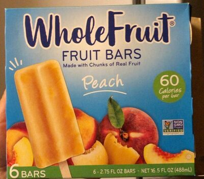 Peach Fruit Bars, Peach