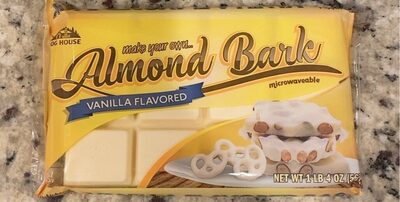 Vanilla Flavored Almond Bark, Vanilla