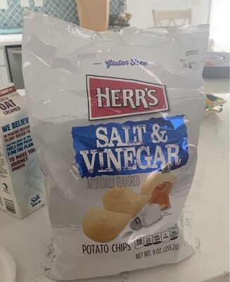 Salt & Vinegar Potato Chips, Salt;Vinegar