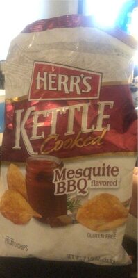  Kettle Cooked Mesquite BBQ Flavored Potato Chips, Mesquite BBQ