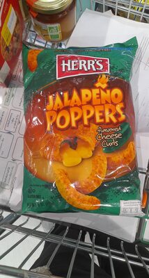 Jalapeno Poppers Flavored Cheese Curls, Jalapeno Poppers