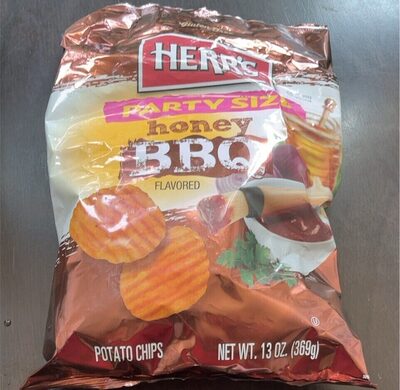 Honey BBQ Flavored Potato Chips, Honey; BBQ