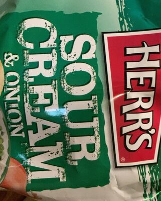 Sour Cream & Onion Flavored Ripple Potato Chips, Sour Cream & Onion