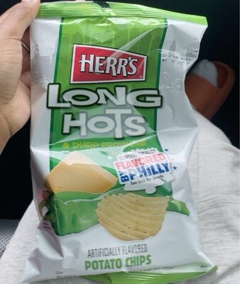 Long Hots & Sharp Provolone Potato Chips, Provolone
