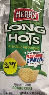 Long Hots & Sharp Provolone  Potato Chips