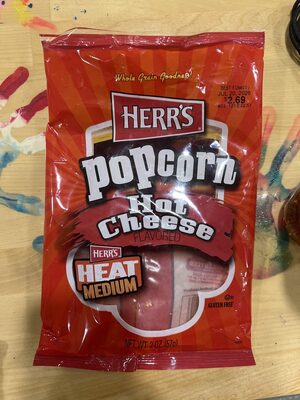 Hot Cheese Flavored Popcorn, Hot Cheese