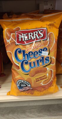 Herr's, Cheese Curls, Cheesy Cheese, Cheesy Cheese