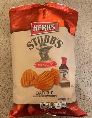 Spicy Bar-B-Q Potato Chips, Spicy