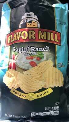 Ragin' Ranch Flavored Potato Chips, Ragin' Ranch