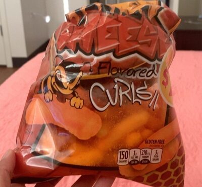 Honey Cheese Flavored Curls, Honey; Cheese