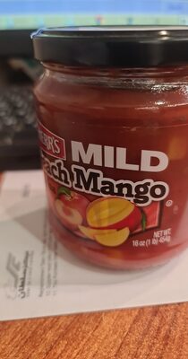 Mild Peach Mango Salsa, Peach Mango