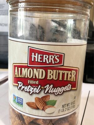 Almond Butter Filled Pretzel Nuggets