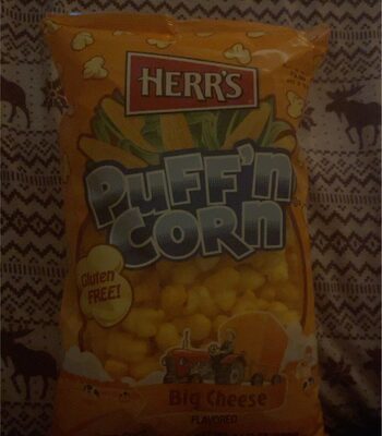 Big Cheese Flavored Hulless Puffed Corn, Cheese