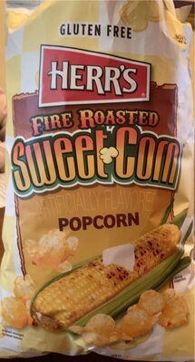 Fire Roasted Sweet Corn Flavored Popcorn, Sweet Corn