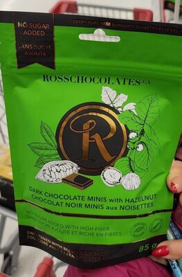 Dark Chocolate Thins Minis With Hazelnut, Dark Chocolate With Hazelnut