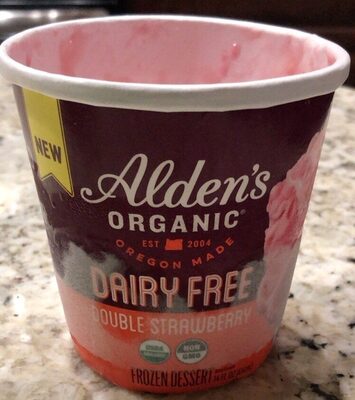 Double Strawberry Dairy Free Frozen Dessert, Double Strawberry