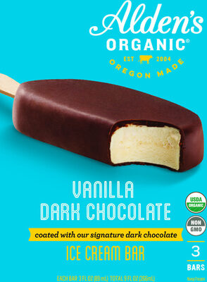 Vanilla Dark Chocolate Ice Cream Bar, Vanilla Dark Chocolate